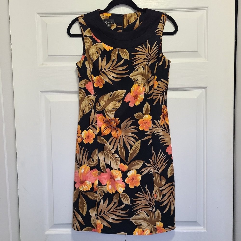 AB‎ Studio Floral Sleeveless Dress Size 6